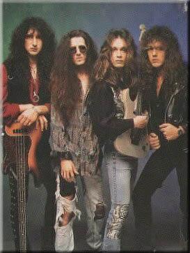 Famous Photo from the Impellitteri days! To this day the Victim album is a Classic!