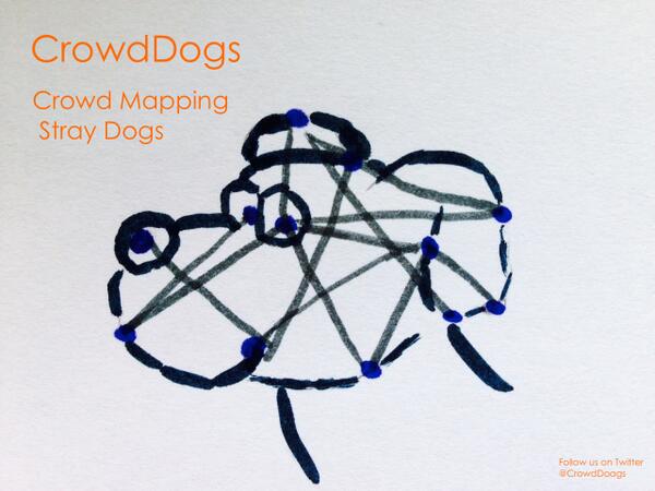 CrowdDogs's tweet image. Crowd Dogs official #logo :) #StrayDogs and #Crowdmap