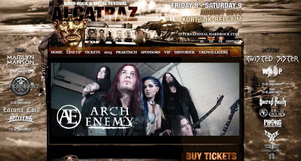 #alcatraz14 adds #hellyeah and #lacunacoil to the friday lineup. more info: alcatraz.be #rocktribune