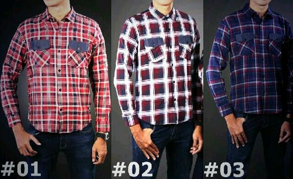 Ready Flanel • Size S M L XL • For order (text) 085380228416 or add pin 7697d12f ! Hajar mybro :D