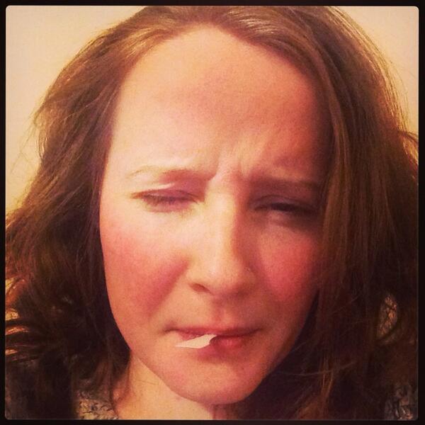 Miranda_Bishop's tweet photo. Took temperature to be safe as couldn't get warm after #sleepoutcardiff. I'm just having a freak out for no reason! http://t.co/StYFn3agAq