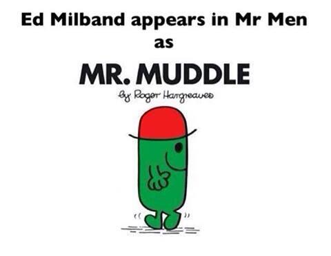 CoventryCF's tweet image. Ed Miliband features as Mr Muddle