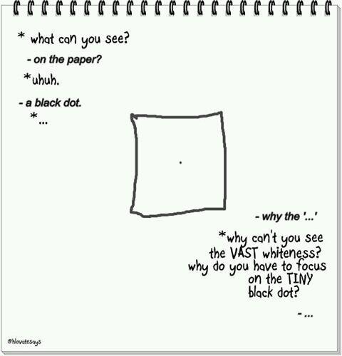 hlovatesays_'s tweet photo. * "What can you see?"
- on the paper?

- Hlovate. http://t.co/Os0KJ9eBfK