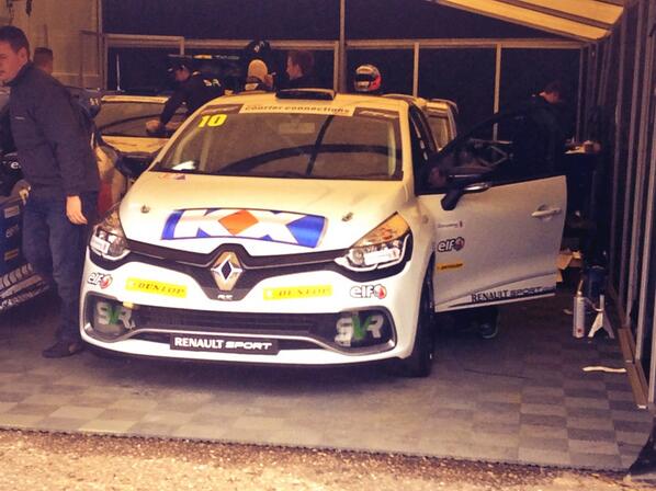 AntWhortonEales's tweet image. Here we go, time to head out on track for free practice 1. #brandshatch #ClioCupUK