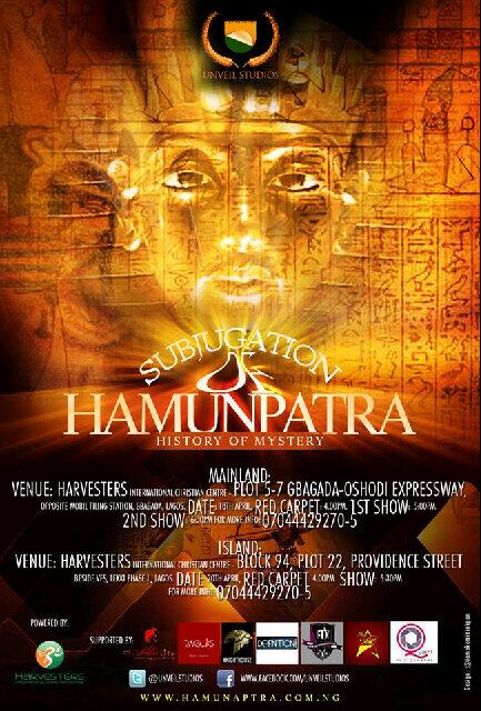 ProjectSOH's tweet photo. This April, Unveil Studios presents #TheSubjugationOfHamunaptra The History of Mystery. 2 dates. 2 venues. 3 shows. http://t.co/ziCb8zEiIb
