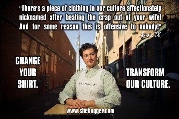 PublicSpectacle's tweet image. No more #wifebeaters. We're taking violence out of fashion with the #Shehugger.