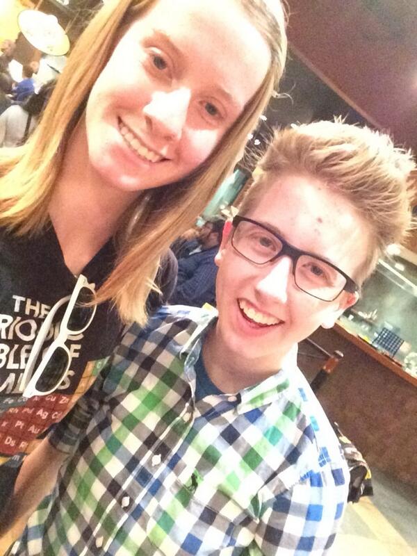 ConnorYamsek's tweet image. look it&apos;s my sib! #sibsweekend @m_Yamz