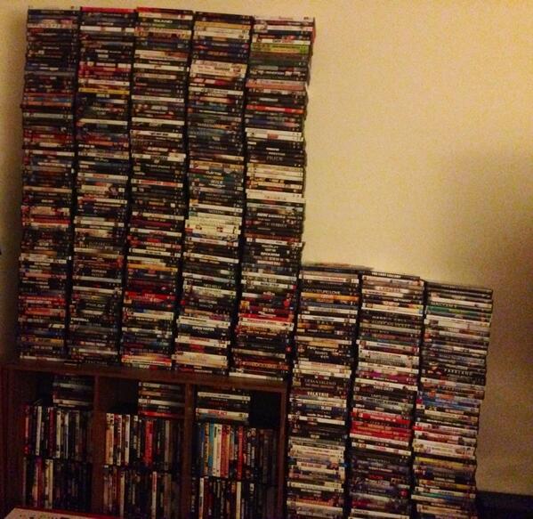 karianutter's tweet image. @PikeParker24 your movies are starting to lean!!! 😱 🎬 #collectionproblems