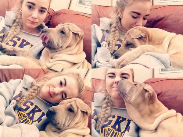 thelovelyopal's tweet photo. “@ClurrrIvers: Photo shoot with the bb 💖 http://t.co/eWKbKa5RKI” omg why are we so cute.