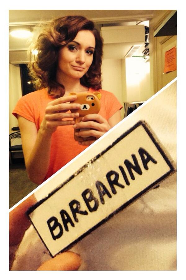 Arī šovakar saspraudīte tika nozaudēta un atrasta...ak, es!  
Nākamreiz par Barbarīnu pārtapšu 14.maijā un 5.jūnijā!