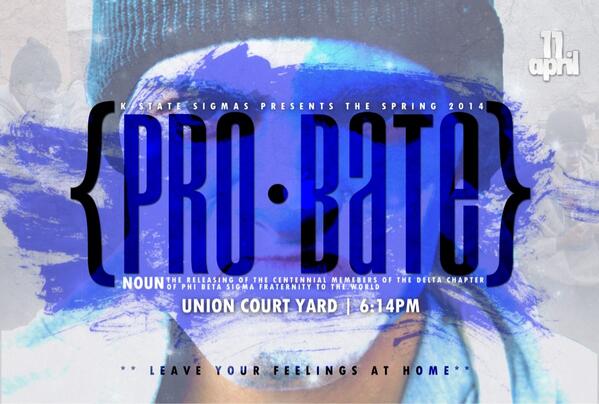 KSUSigmas's tweet image. Them Sigma boys are coming! Come on out too the union courtyard at 6pm for the showing!!! ✊ Bluuu Phiii !!! #Spr14