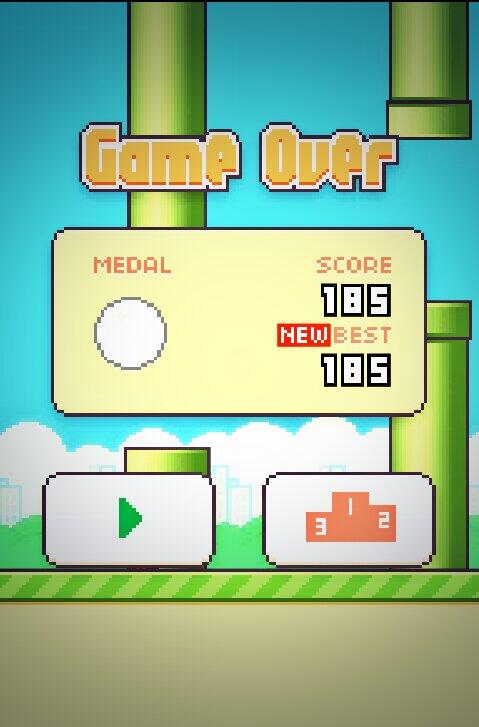 0bestintheworld's tweet photo. Getting better each day! #flappybirdhighscore #flappybird #hatethisgame http://t.co/Mkq6UAP10n