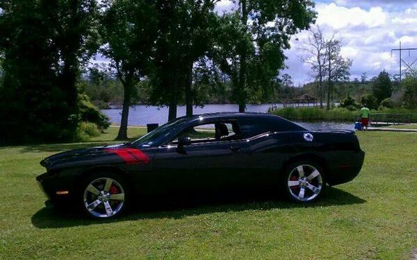 How does that saying go again? The grass is always greener when you're driving a Dodge Challenger. #CloseEnough