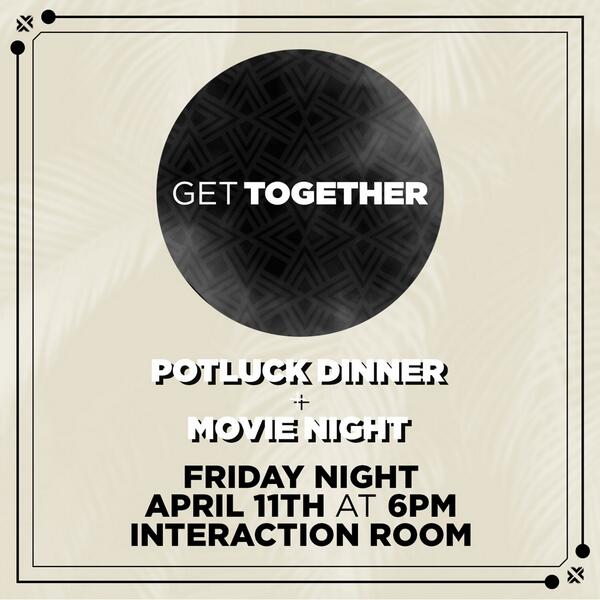 AngelusTempleLA's tweet photo. HEY YOUNG ADULTS! Get to Angelus Temple tonight for the #interactionLA Get Together! 6PM Potluck Dinner + Movie! http://t.co/5CxXEXZY3j