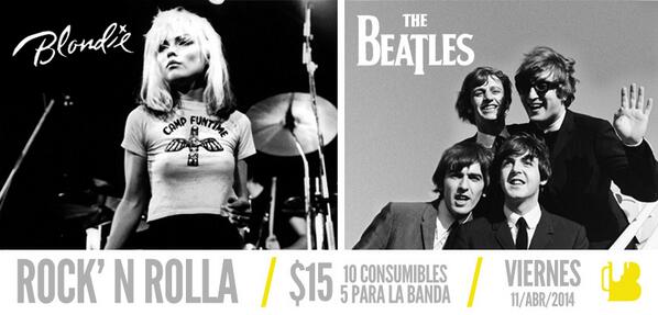 Bierjausbar's tweet photo. Recorriendo los clásicos y los contemporáneos con chela en mano.  Rock'n Rolla hoy 10pm http://t.co/AJB2DDfRoK
