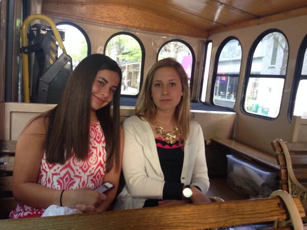 matthewpreuss's tweet photo. Trolly times in Decatur GA. #moretoGeorgiathenthemasters http://t.co/GoMiqaN4CI