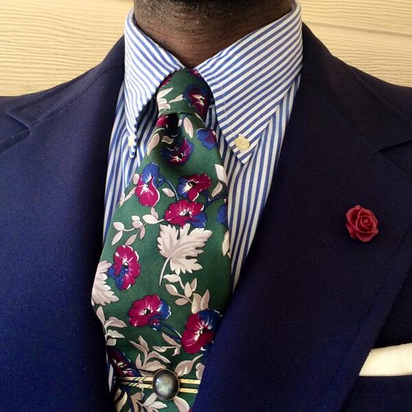 cigarsandsuits's tweet photo. It's time for florals http://t.co/FhZYThgq6F