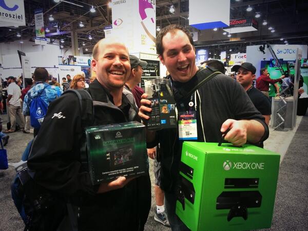GhostHandProd's tweet photo. One of the reasons to go to #nabshow? Win cool stuff! http://t.co/X1Lh6nAx1G