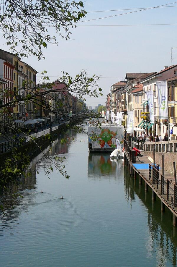 LandscapeIS's tweet photo. #MilanDesignWeek Salterio project workshop on the Navigli. Waterways, landscape, agriculture,design....and much more. http://t.co/sPzioAHYDL