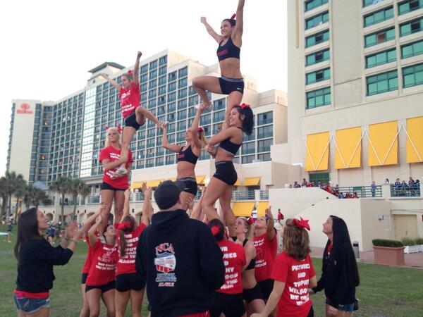 NCAupdates's tweet photo. Bridgewater State is in the house! Go bears! #NCAnationals #practicetime http://t.co/8Xo1iDzt7P