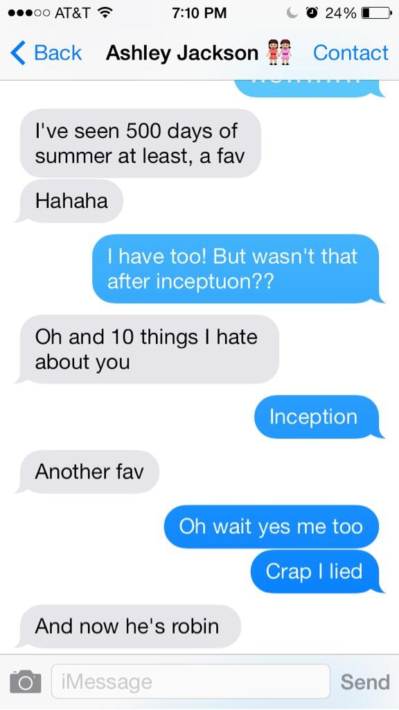 brynnbcampbell's tweet photo. @_ashleyljackson I'm sorry @hitRECordJoe for failing to remember the other movies I saw between angels and inception http://t.co/Dri72HG1vp