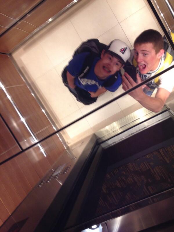 Elevator Selfie #FancyHotel
