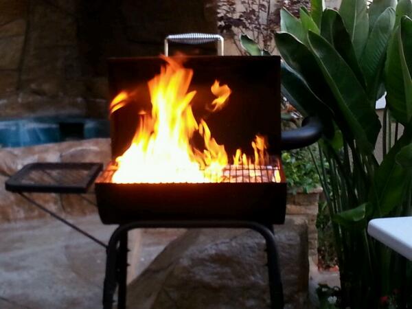 BryanLuben's tweet image. BBQ with the neighbors