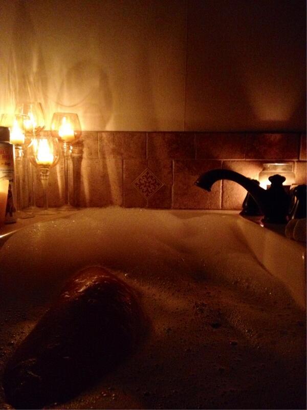 Scarlett_Moore's tweet photo. And this is what I come home to after today. Sweet man❤️ http://t.co/aVLi1CXEgD