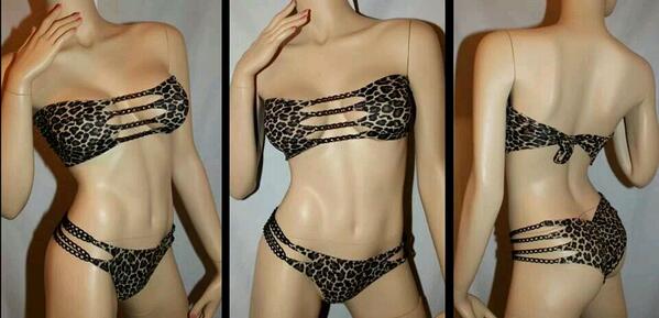 Bleorden's tweet photo. #chainbikini #leopardbikini #sexybikini #bleorden http://t.co/ux1sDNf4Q9