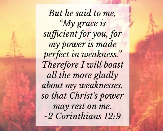 sweetlybroken95's tweet image. 2 Corinthians 12:9 💕