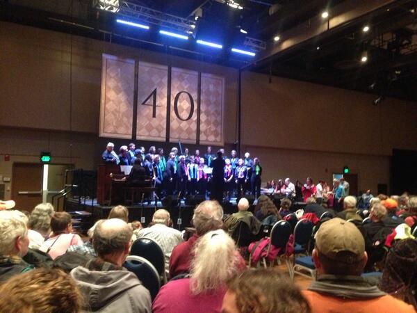 SEAGLA1's tweet photo. Great performance, @PrideChorus! http://t.co/cgXkdqcxQh