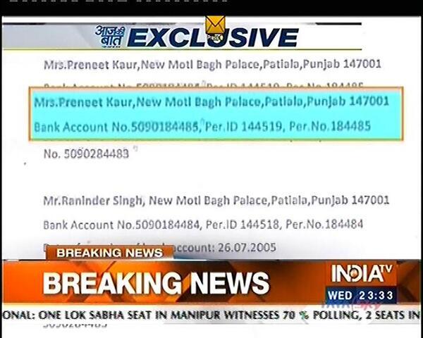 IndiaTV,Cong member bank Acct. at swiz bank.: @Swamy39 #WeWantModi Vote for BJP 