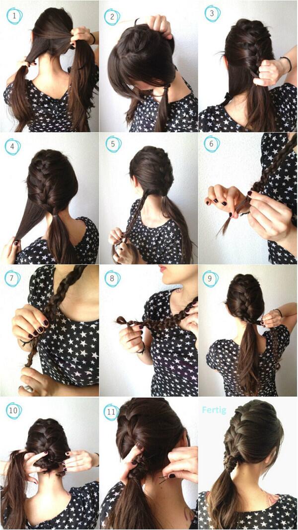 _hair_design's tweet photo. 画像で簡単ヘアアレンジ38☆ https://t.co/u0xIbYpvdc