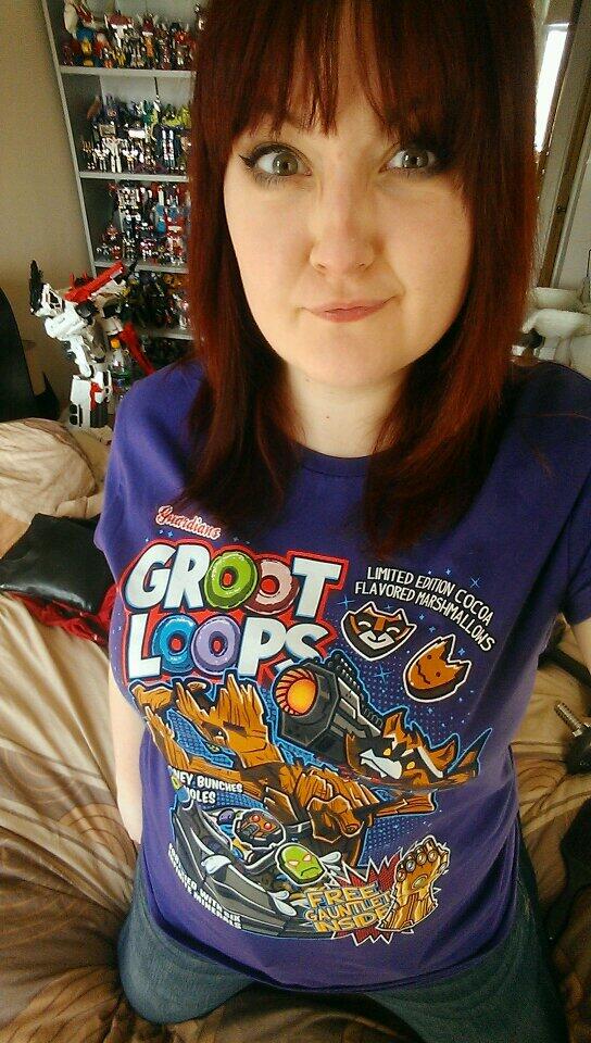 elvirawynter's tweet image. Love my Groot Loops t-shirt from @teefury #GuardiansOfTheGalaxy #GrootLoops