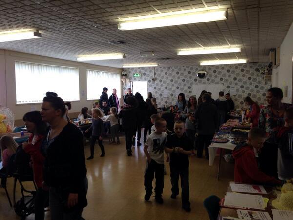 Regenerating our local community centre! Well done to Kerry for organising it all Hope the prizes helped!