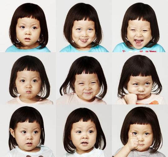 추사랑, 화보 B컷서 애교 가득 9色 표정..'깜찍 폭발'