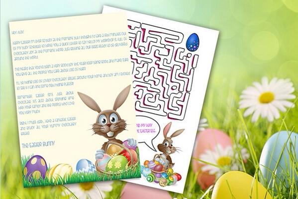 Check out this great deal - Personalised Easter Bunny Letter £2.50 wowcher.co.uk/iphone-deals/n…