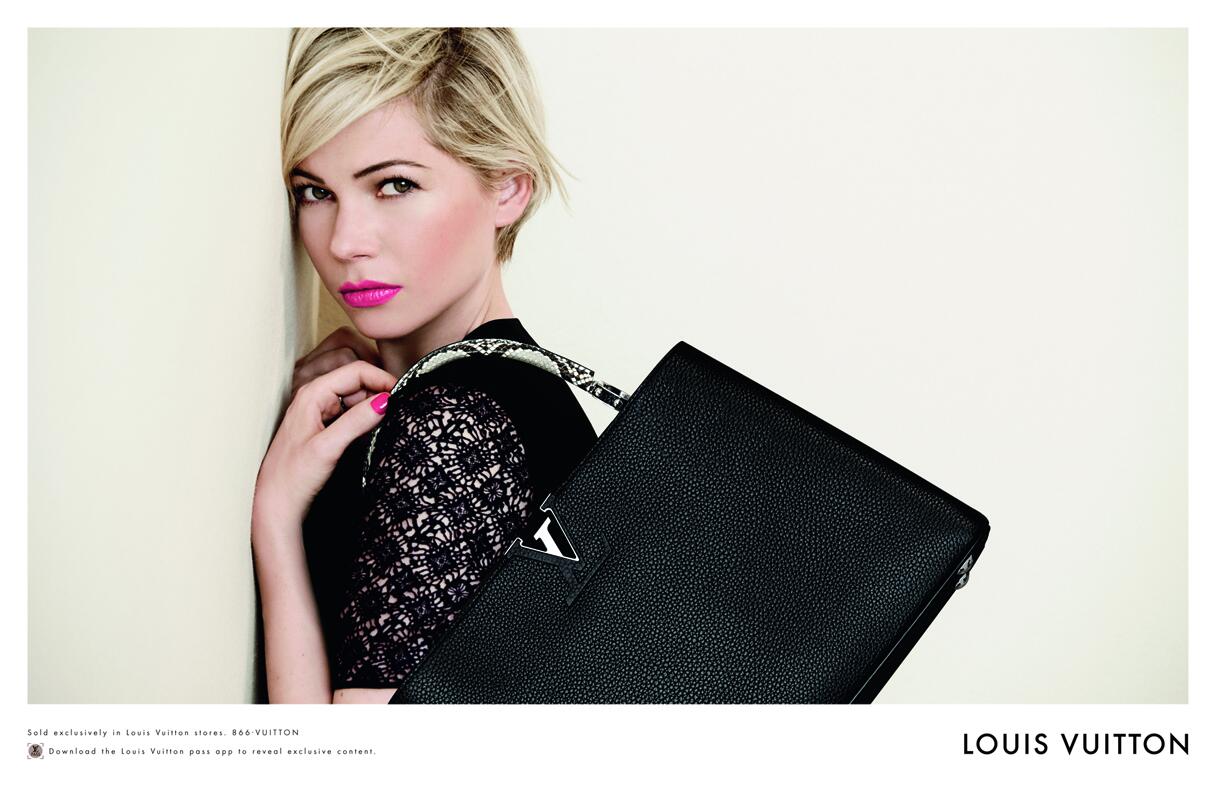 Michelle Williams Full Louis Vuitton Campaign, Pictures