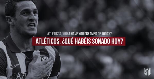 Atleti's tweet photo. ¡Buenos días! (y #AupaAtleti) ;) http://t.co/qthwAx9pfJ