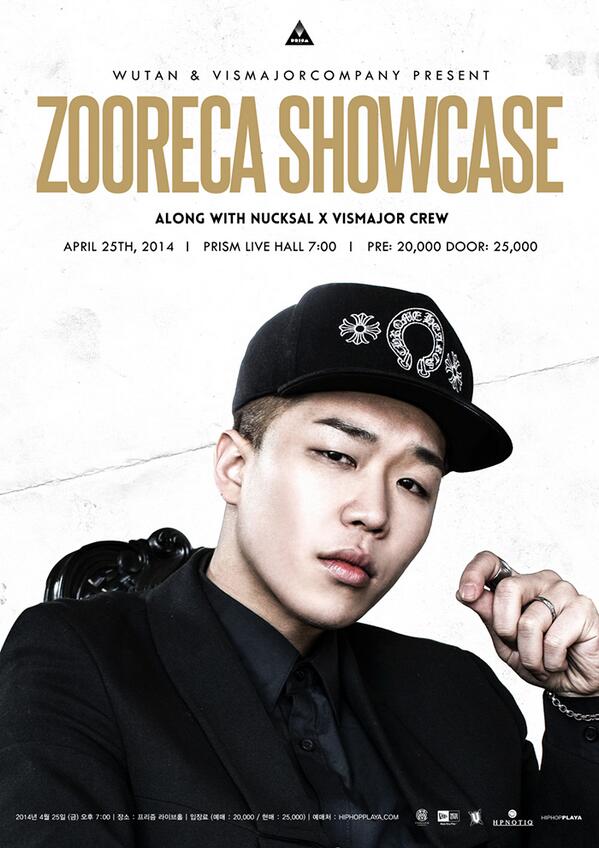 hiphopplaya's tweet photo. [TICKET] '04/25 WUTAN ZOORECA SHOWCASE / AFTER PARTY' 공연의 예매가 진행되고 있습니다.
http://t.co/xo7lFBn9rT http://t.co/7z9Ks4GsDd