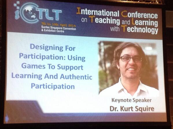 TayDavetay's tweet photo. @iCTLT_Singapore
Finally,Gamification for playful learning. How about using that in engineering? http://t.co/s67PYx06tk