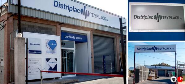 Trabajo de montaje e impresión realizado por #EVENTUAL para distriplac-teyplack.