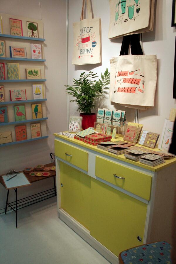 memohelen's tweet photo. Here's a little look at my stand at the British Craft Trade Fair earlier this week... http://t.co/tT4mlM8bE6