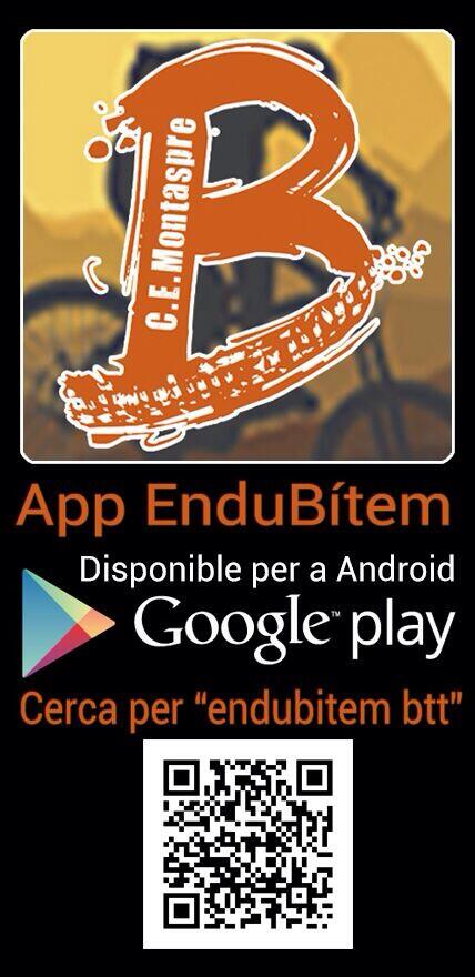 EnduBitemBTT's tweet photo. APP Android en funcionament!!! #EnduBítemBTT http://t.co/N3h1L5ty4N