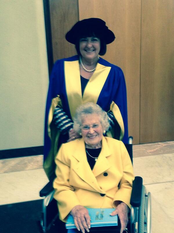 JustPower's tweet photo. Mum getting her honorary doctorate today from uni of Canberra. Very proud moment http://t.co/CbfXi1weVw