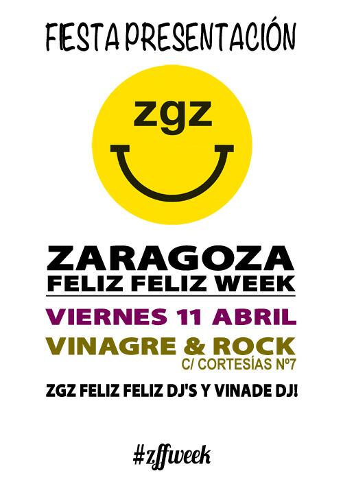 zgzfelizfeliz's tweet photo. Mañana, presentacion del #zffweek donde desvelaremos el cartel completo y por días. Más info en nuestra web y Fb. http://t.co/c19DELps3X