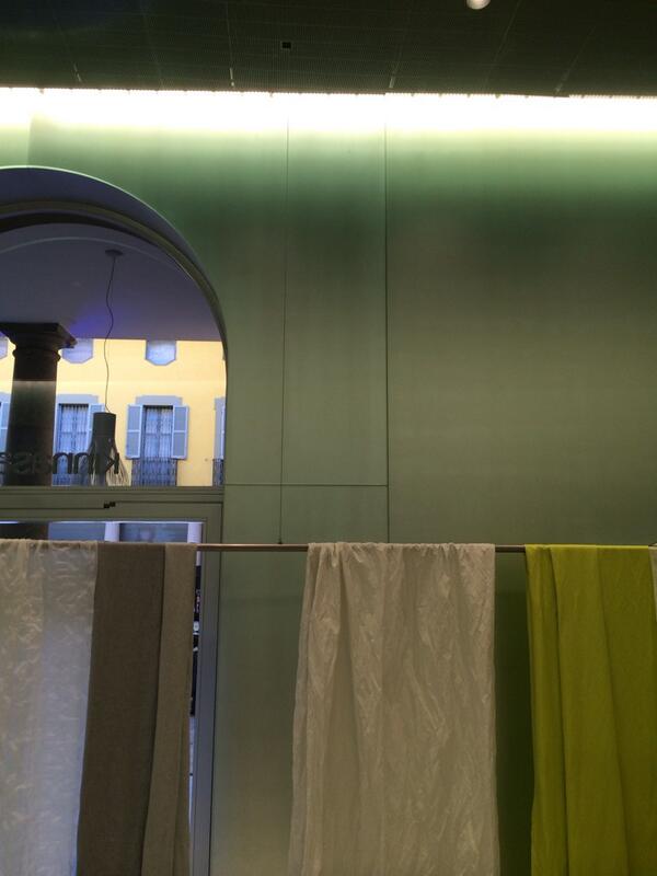 archpaper's tweet photo. Detail of the Kinnasand showroom by Toyo Ito in #milan. #milandesignweek2014 http://t.co/erNqka6P7s