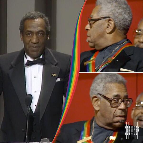 Bill Cosby honoring the unabashedly silly Dizzy Gillespie #KCHonors