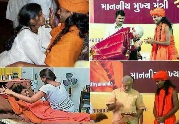 Correct @Swamy39 says Modi is a sanyasi like swamy Nityananda. He should be worshipped like Modi worships Nityananda 