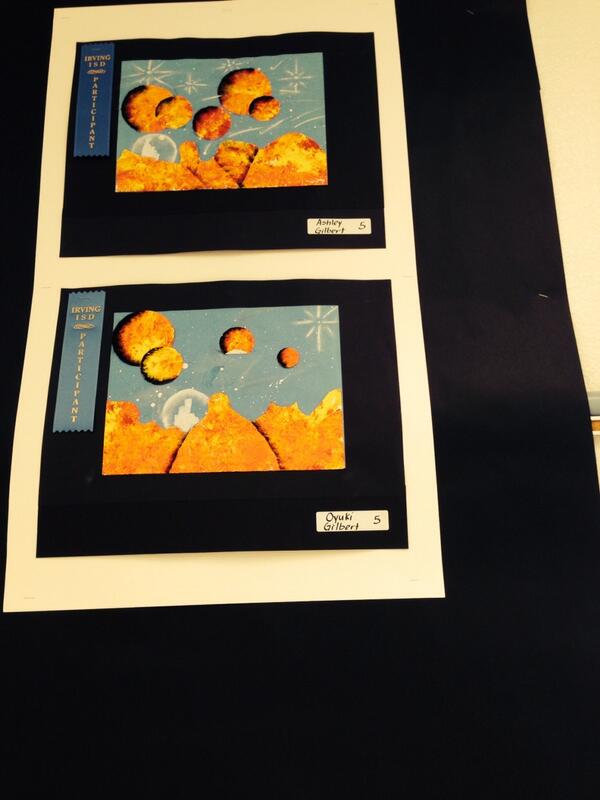 THEFMGILBERT's tweet photo. 5th grade #artshow @THEFMGILBERT http://t.co/RDYMXC5qNC